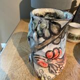 Vase rooster contemporary artist