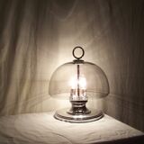 Glass mushroom lamp - 60s - 70s