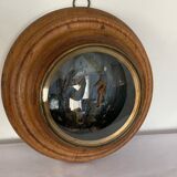 Object of curiosity diorama seabed porthole XXth