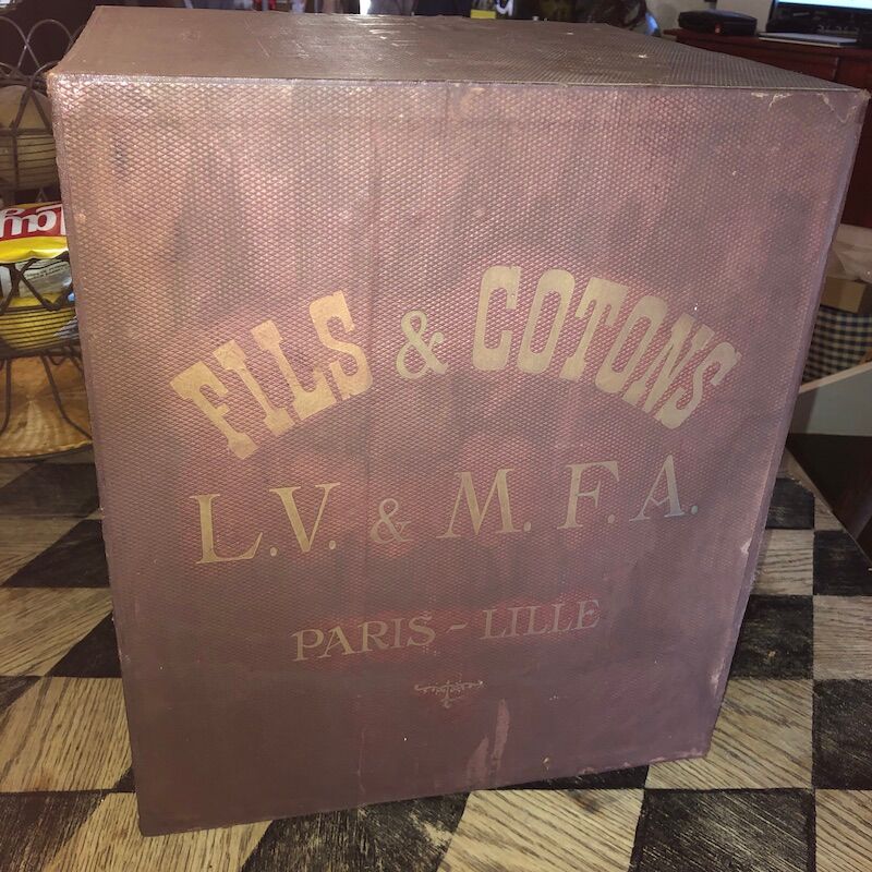 Haberdashery cabinet 8 drawers l.v. and m.f.a paris-lille