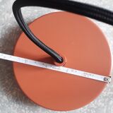Lantern suspension, terracotta color