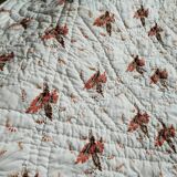 Old 2-sided Provençal pique cotton boutis