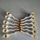 12 Limoges art porcelain knife rests in their case