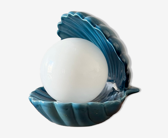 Lampe coquillage vintage
