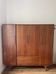 Vintage Scandinavian style teak wardrobe from the 1960s by Tricoire and Vecchione.