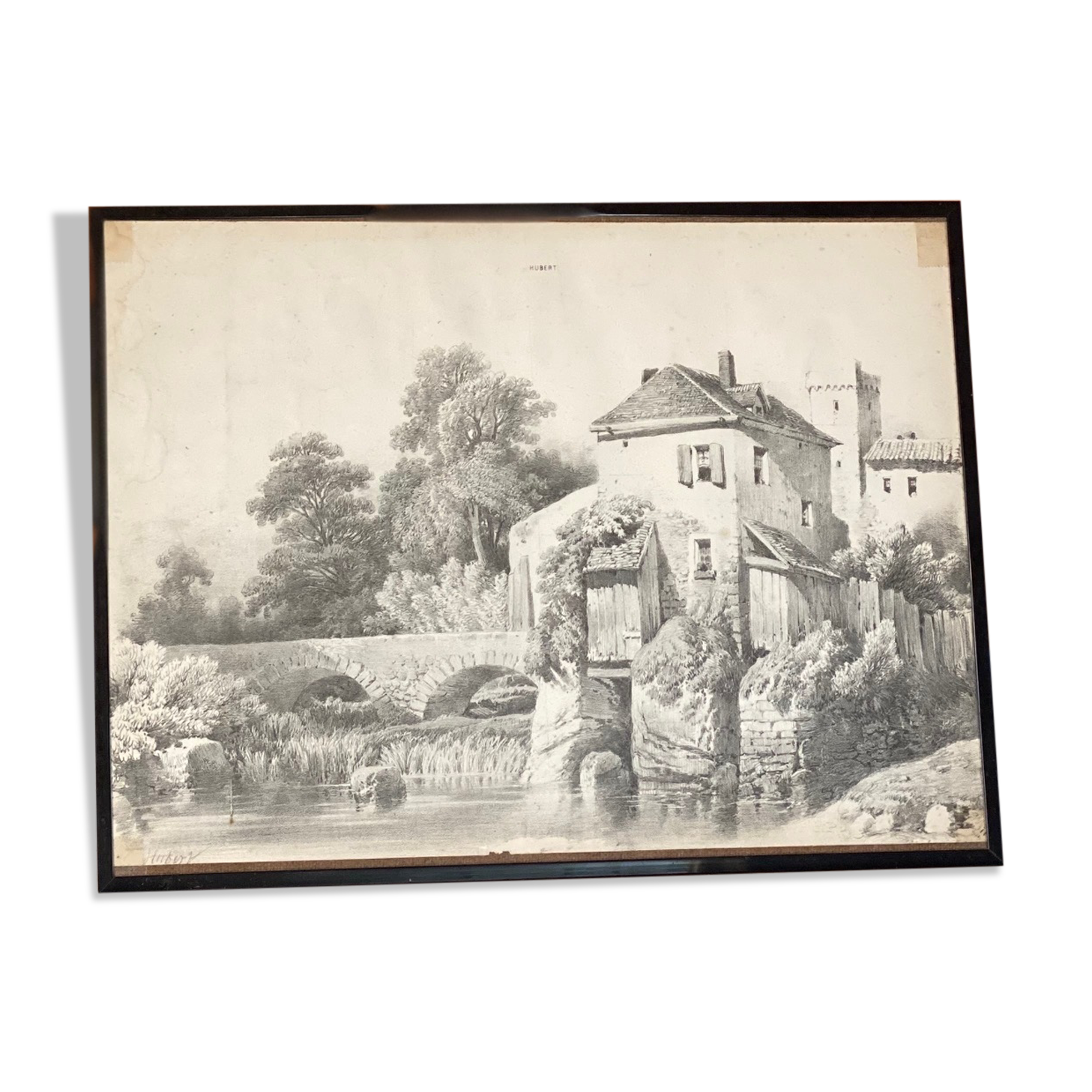 Gravure en noir & blanc