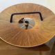 Scandinavian suspension in rope and teak - ufo - 60s 70s