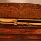 Davenport desk in burr walnut and inlays from the first part of
