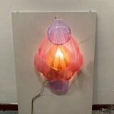 Multicolored Glass Shell  Sconces Set of 2