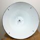 Dark grey enamel industrial factory lamp from elektrosvit, 1960s