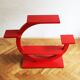 Jardinière moderniste rouge