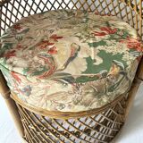 Vintage rattan armchair