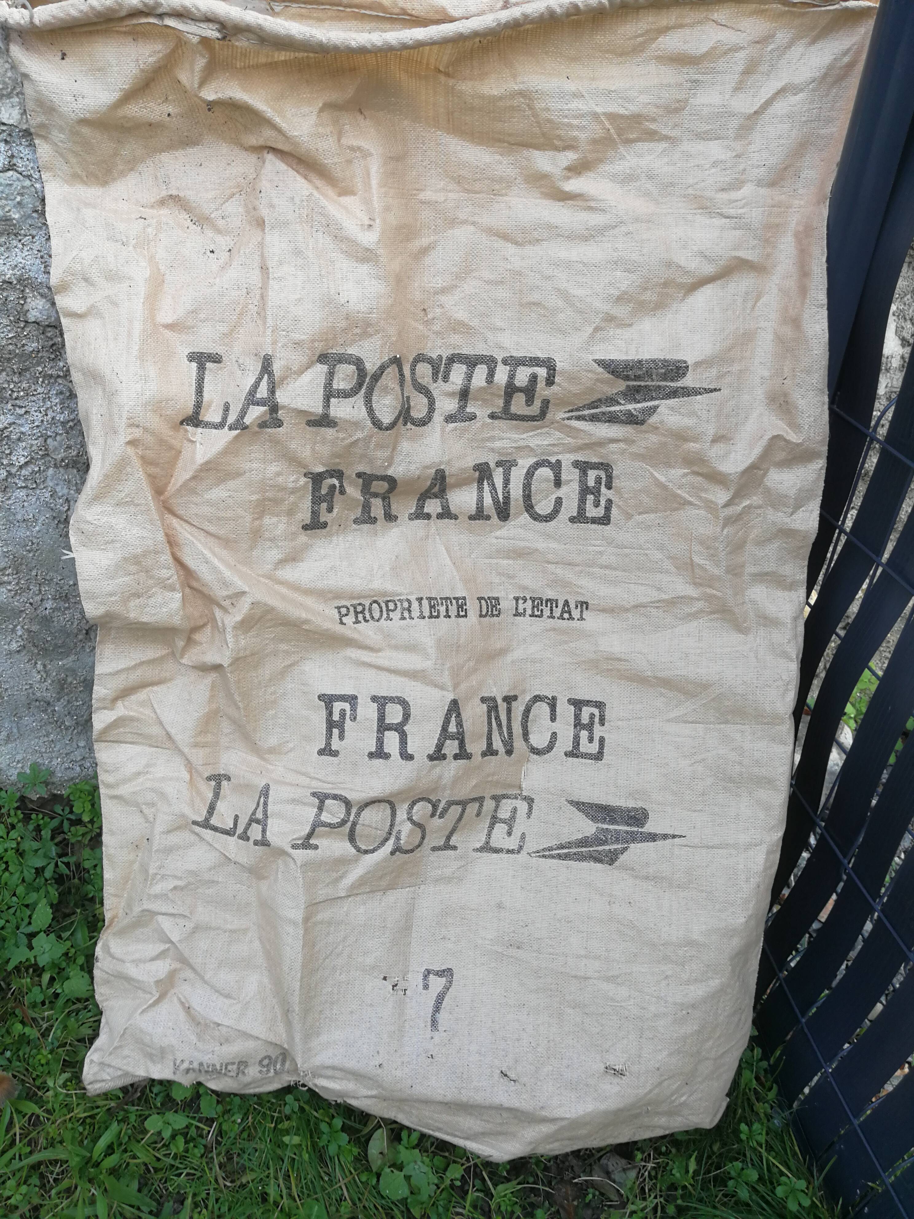 Old mail bag ''la poste france'' '