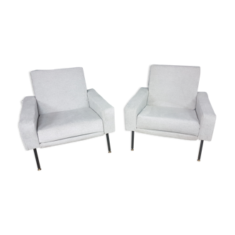 Pair of Troika armchairs by P. Geoffroy Airbone edition