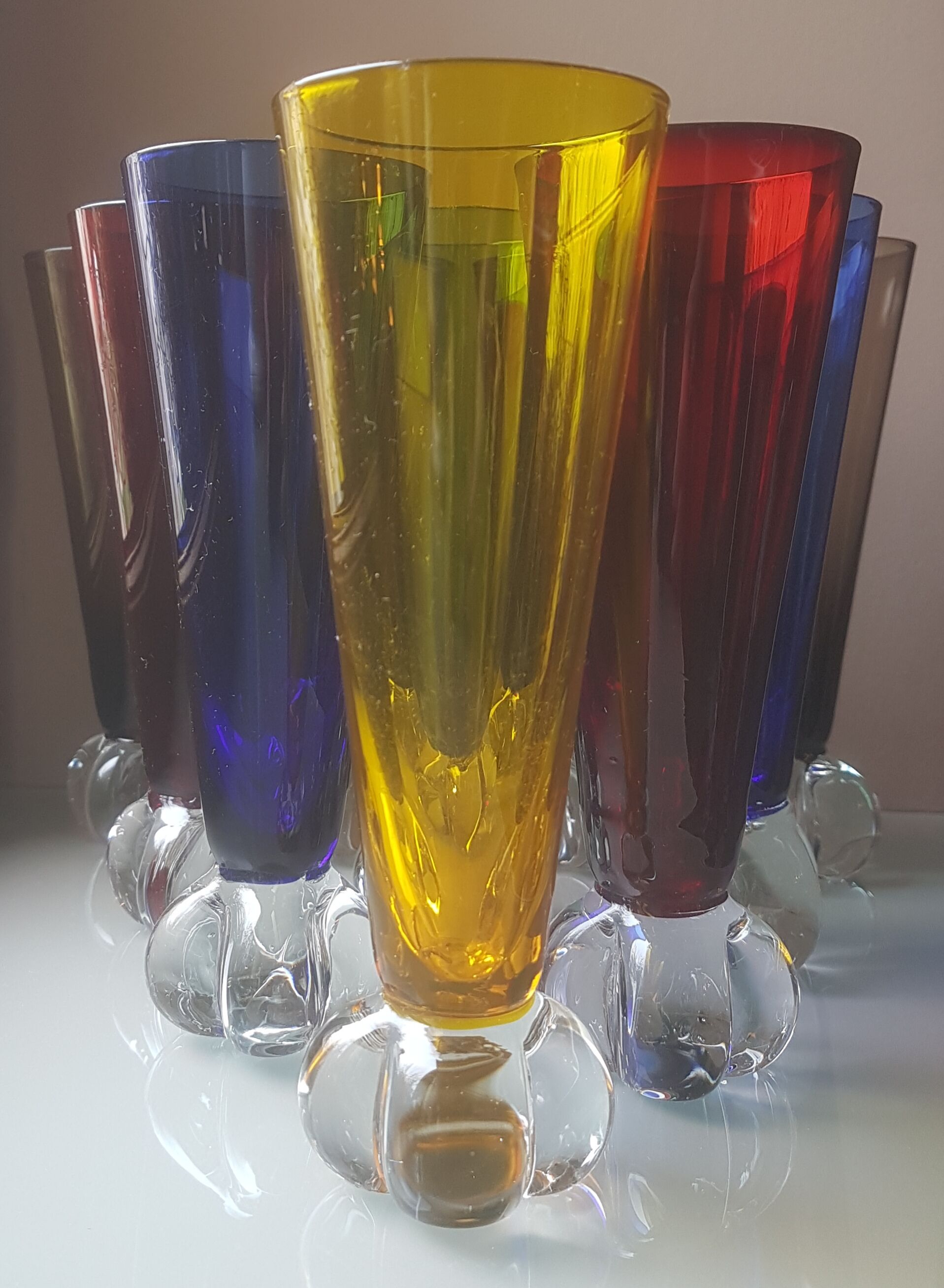 Vintage glasses from the 60s