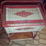 Rattan sewing bakset