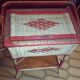 Rattan sewing bakset