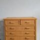 Commode en rotin vintage circa années 70