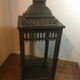 Wood and iron photophore lantern