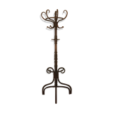Porte manteaux ancien en bois style perroquet