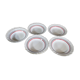 Series of 5 hollow plates Ceramica DALIA