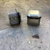Pair of designer office storage boxes