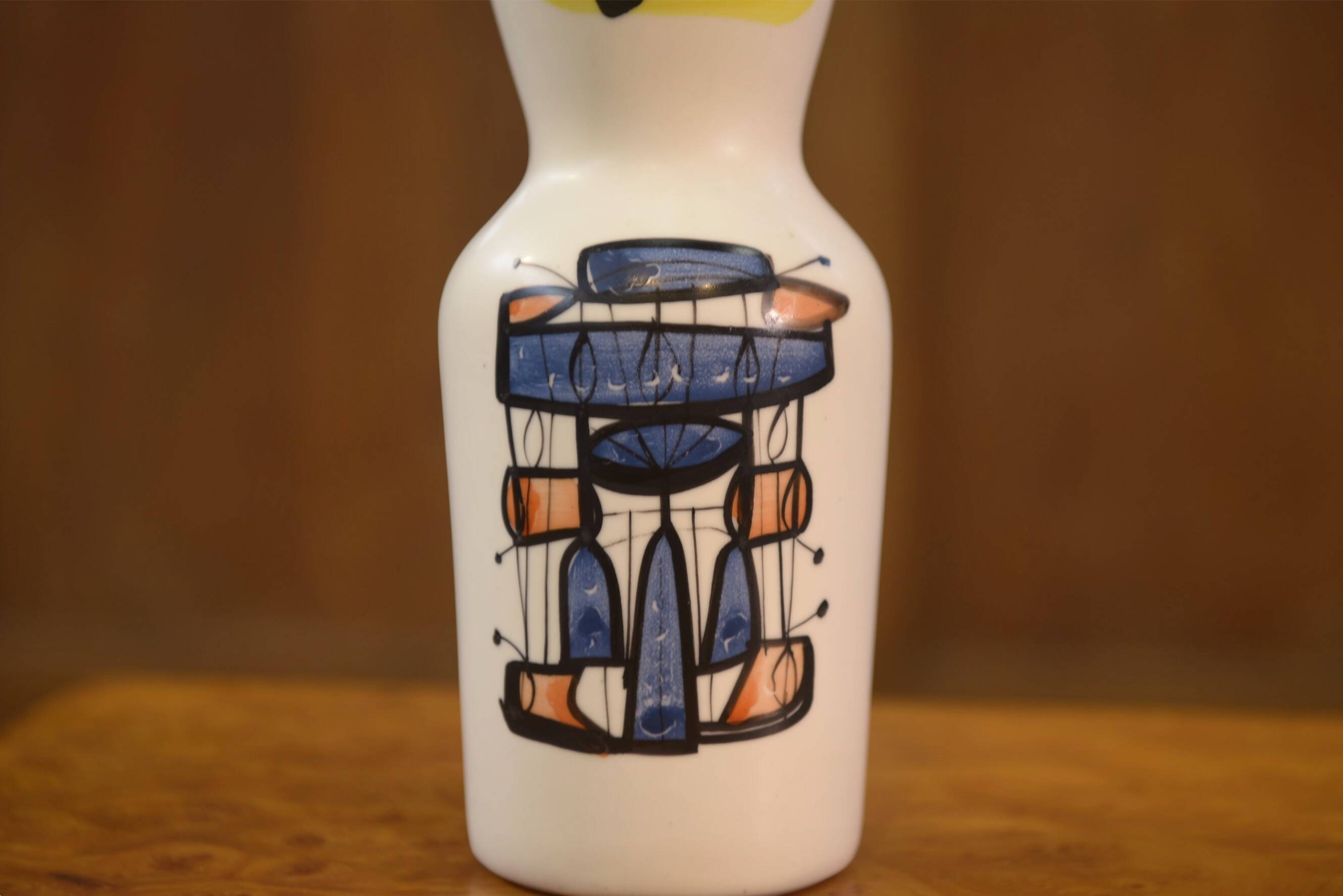 Vase bouteille en céramique signé Roger Capron 1960’s