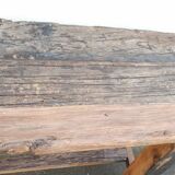 Old wooden console