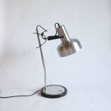 Mid century modern adjustable metal desk lamp, 1960s