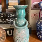 Vintage ceramic candle holder