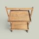 Silent servant, solid wood - Late 19th century - Minimalist side table