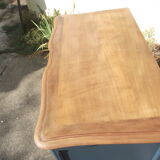 Louis XV-style chest of drawers  in solid cherry.
