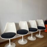 Swivel tulip chairs - 1960s