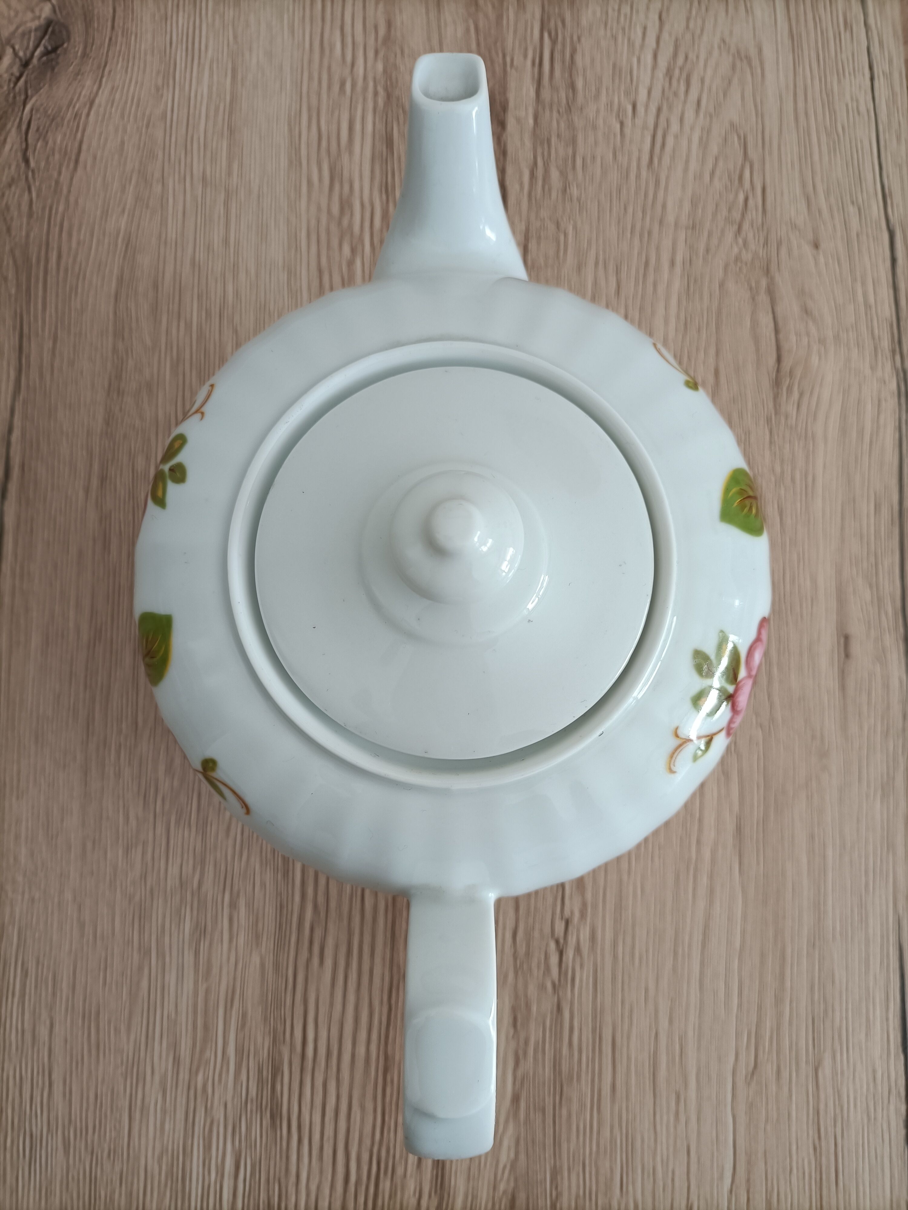 Vintage teapot 70s in German porcelain