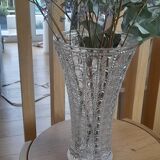 Grand vase ancien en cristal