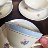 Service à thé des années 50 en faience signé Ardy