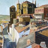 Palace landscape signed