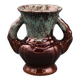 Small vallauris style vase from the adp earthenware factory - handmade - unique - vintage