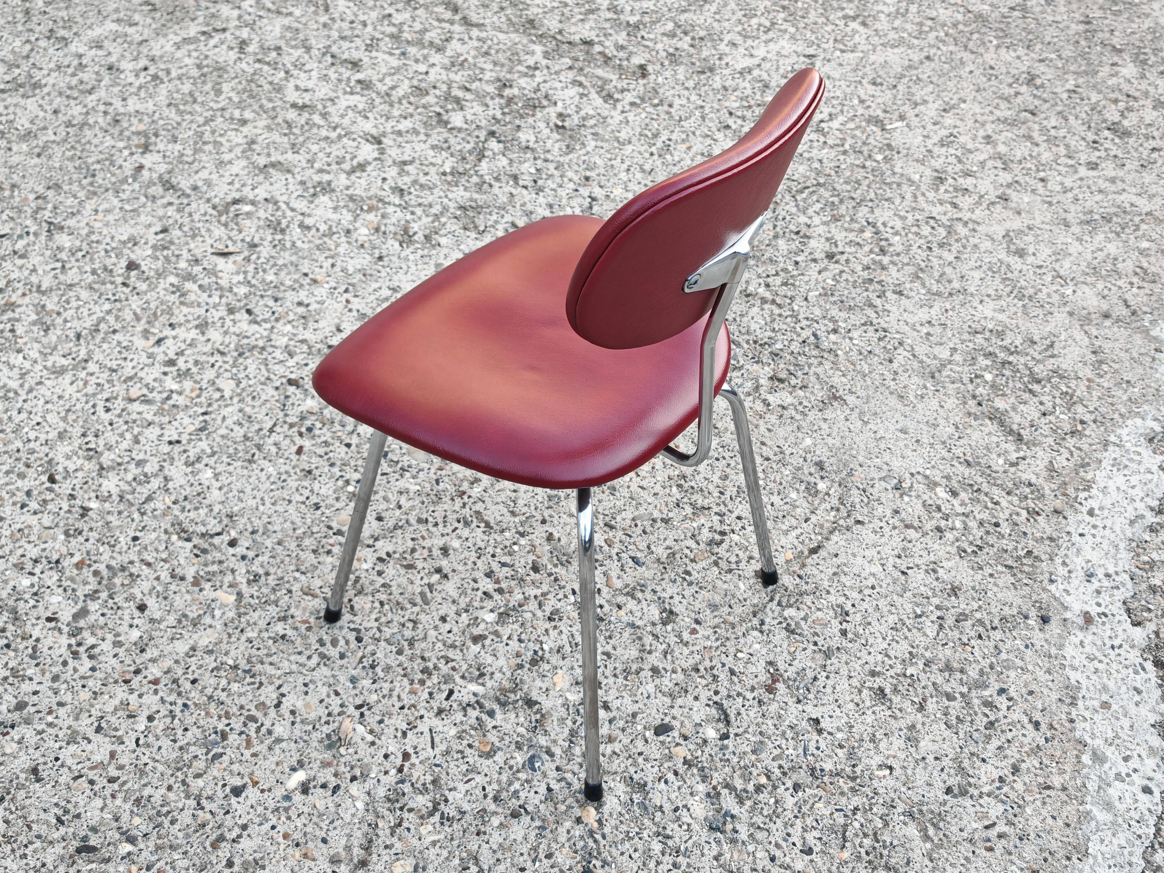 Mid Century leather chair by Egon Eiermann for Wilde & Spieth