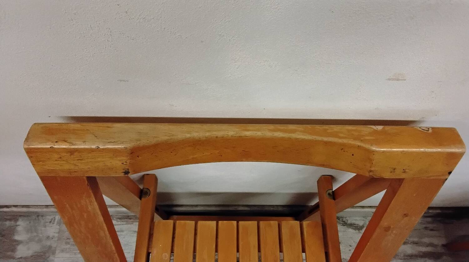 Vintage Aldo Jacober Style Folding Chairs