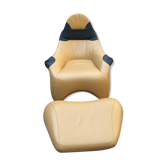 Armchair and Ottoman model "Poggiapiede Hal" - Marc Sadler - 1997