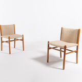 Set of 5 chairs 'Nuela' by Gianfranco Frattini Italy 1970