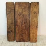 Vintage German beer table and benches of custom length