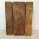 Vintage German beer table and benches of custom length