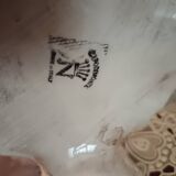 Decorative porcelain vase in Capodimonte style.