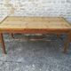 Farmhouse table with two extensions