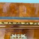 Biedermeier Cherry Wall Mirror with Brass Decor, South Germany, 1820s