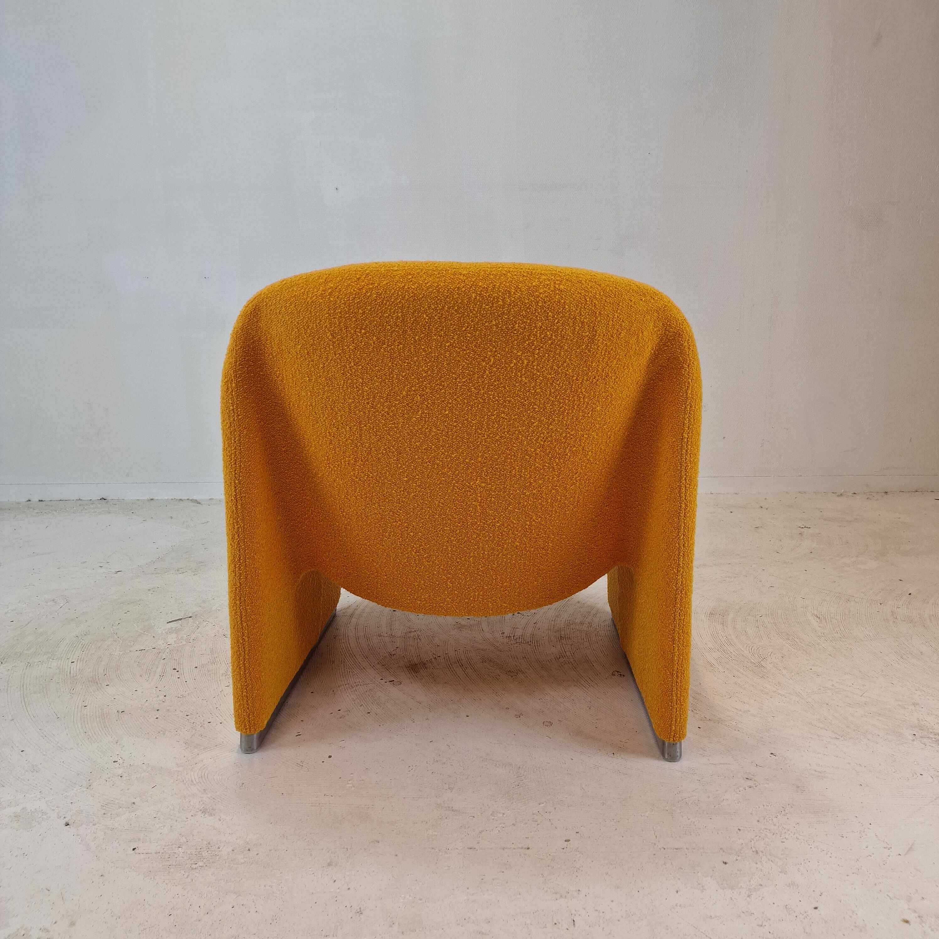 Alky armchair by Giancarlo Piretti published by Castelli 1980s