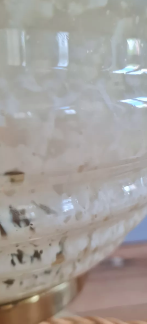 Clichy glass table lamp