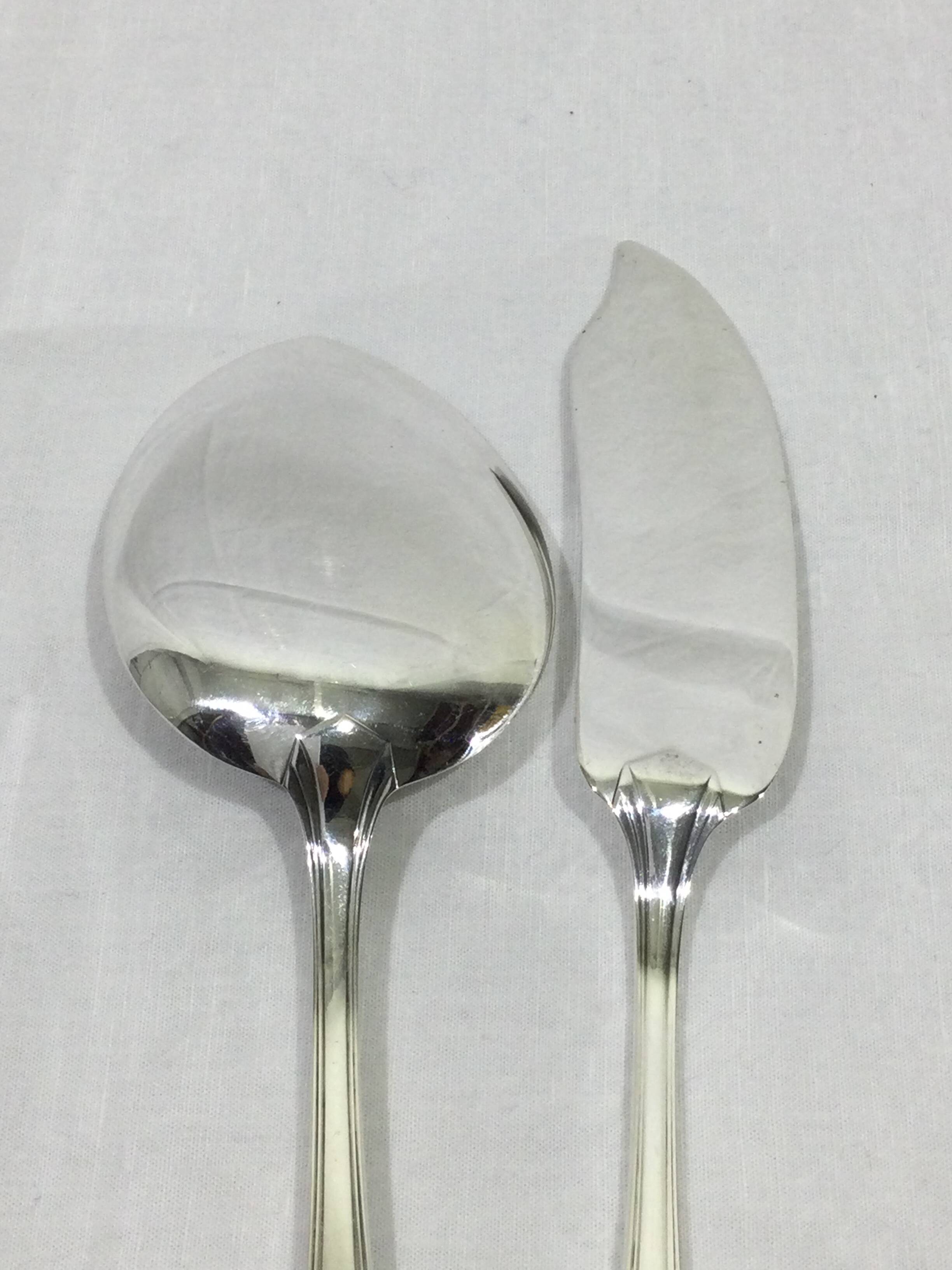 Christofle - boreal ice serving cutlery